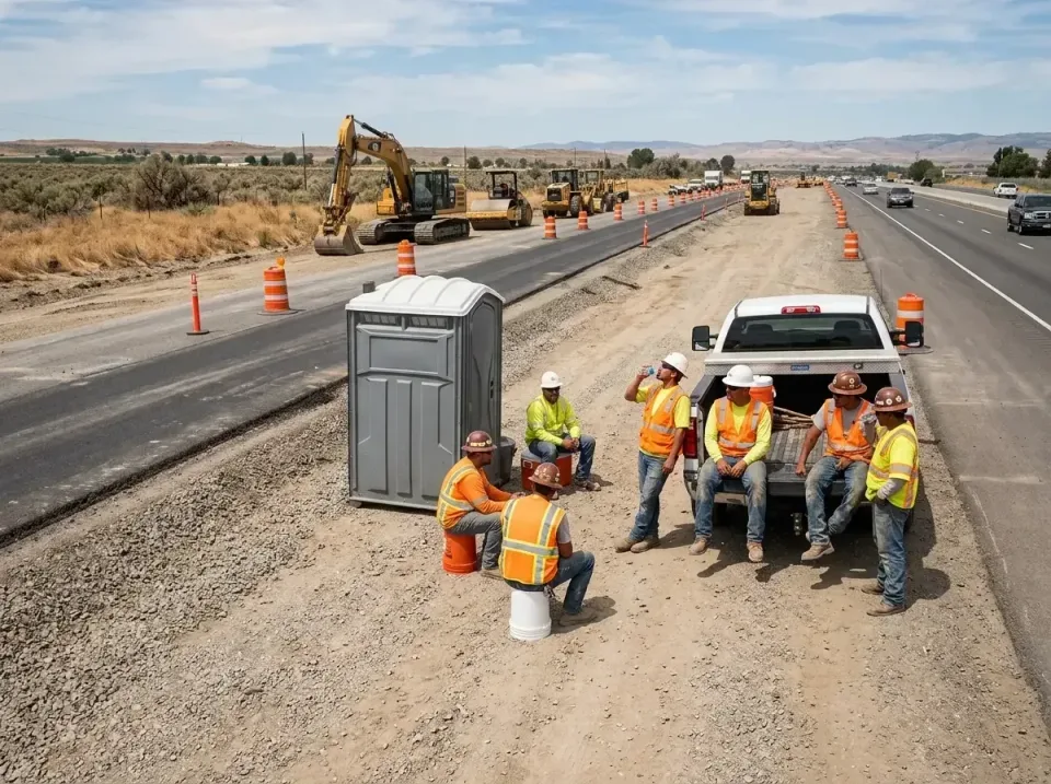 highway-road-construction-crew-007 — frequently asked questions, Porta Potty and Restroom Rentals in Lake Holiday, VA